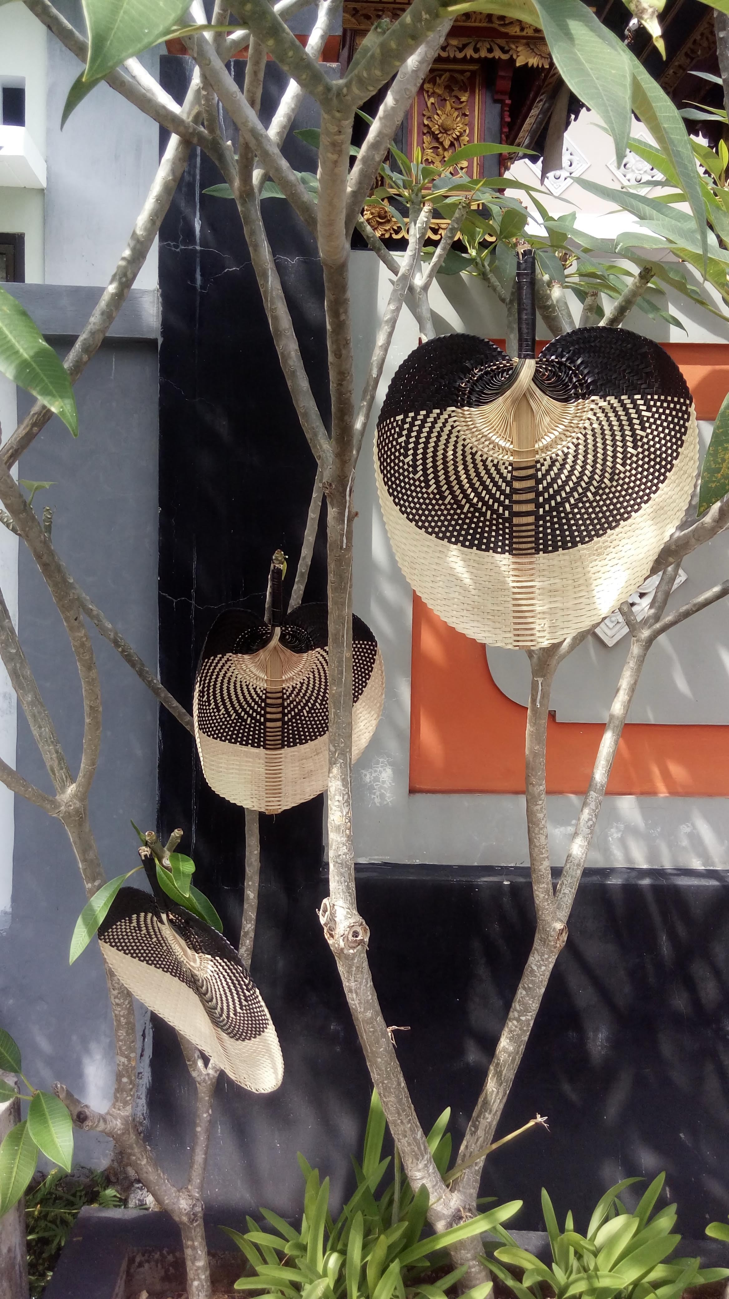 Handfan Woven Buri Fan Set of 3