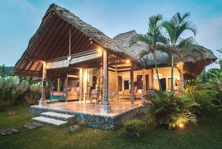 Balinese Wooden House 30 Feet Long