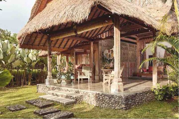 Balinese Wooden House 30 Feet Long