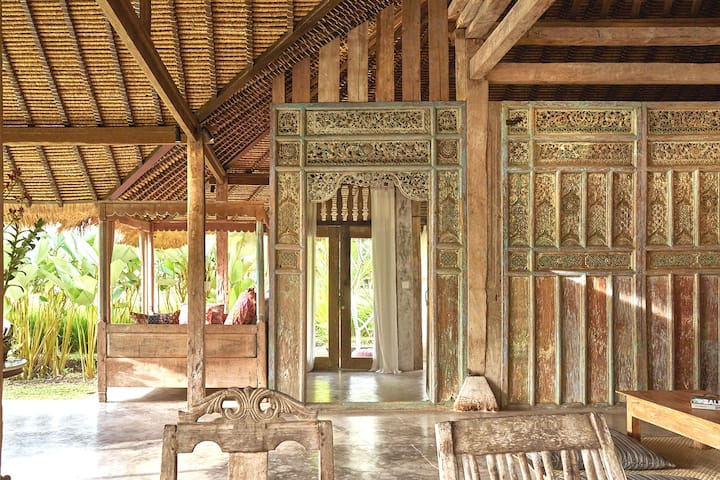 Balinese Wooden House 30 Feet Long