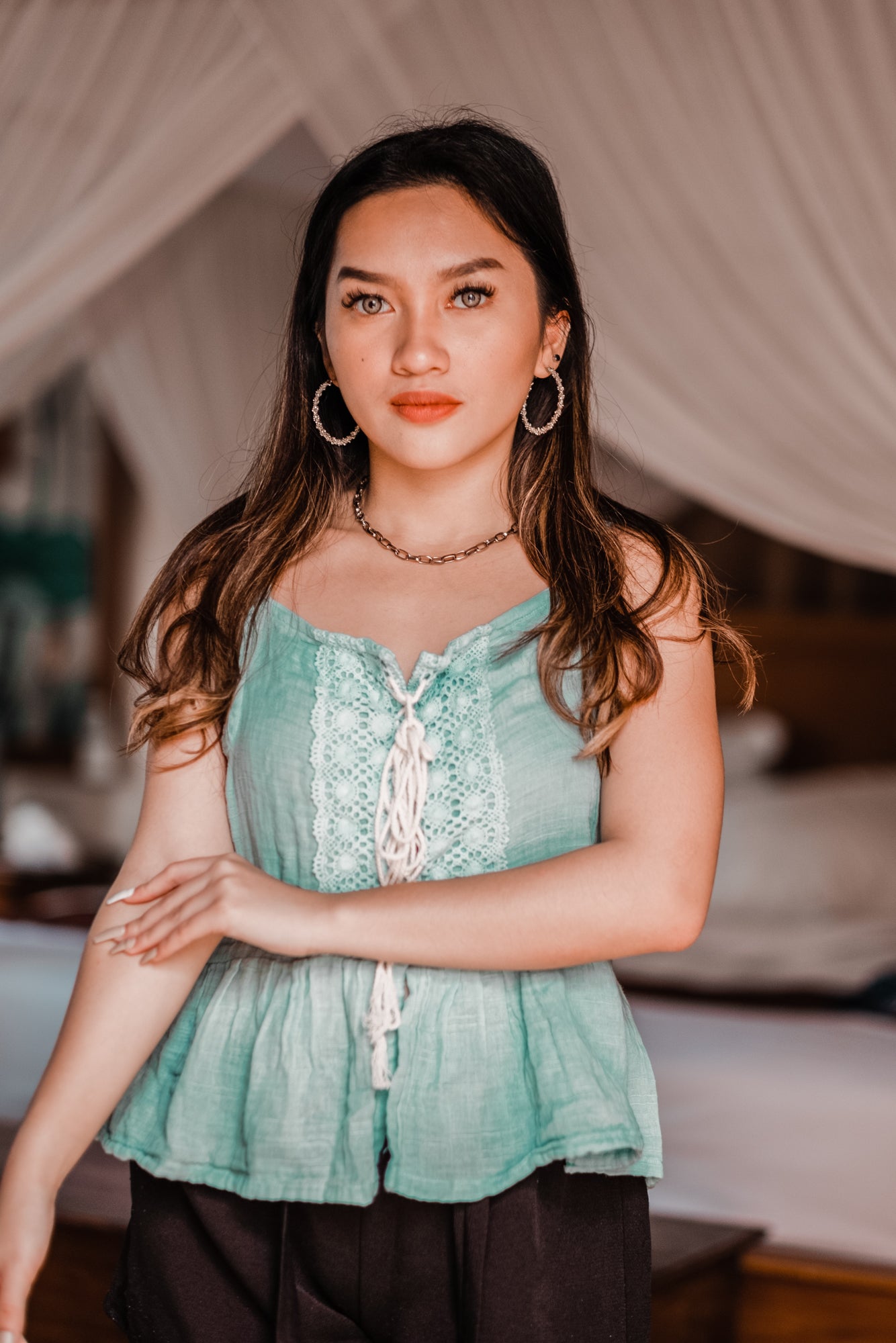 Coachella Mint Tank Top