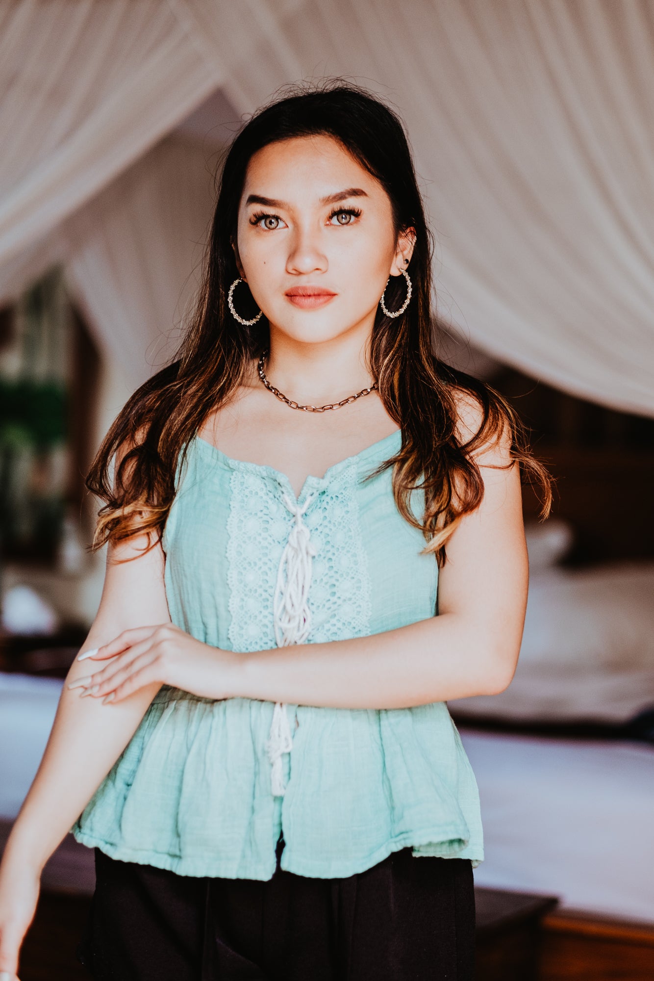 Coachella Mint Tank Top