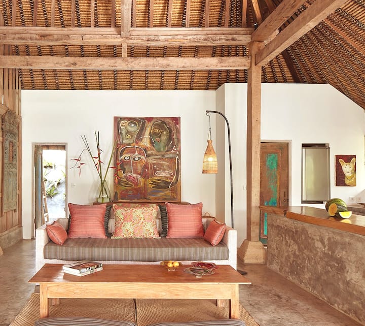 Balinese Wooden House 30 Feet Long