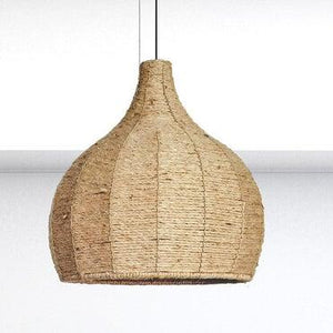 carolina jute pendant light