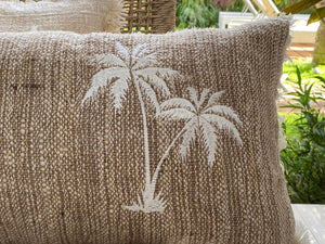 Open image in slideshow, Palm Springs Throw Pillow Texture Pillow Case
