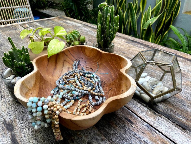 McGee Dough Bowl with Brass Legs