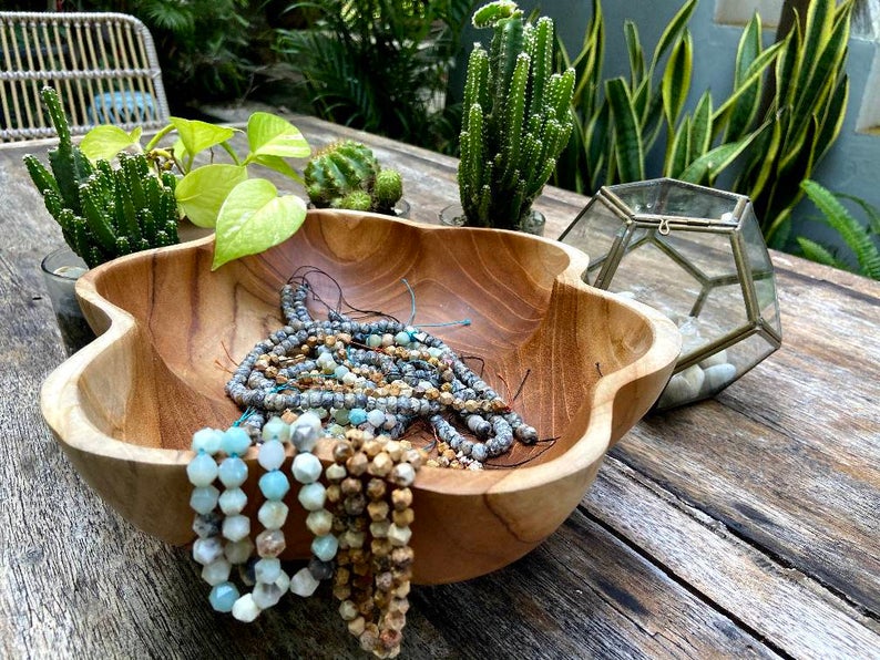 McGee Dough Bowl with Brass Legs